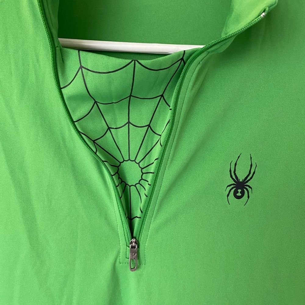 Spyder Men’s Webstrong fast dry long sleeve base layer shirt - Picture 6 of 10